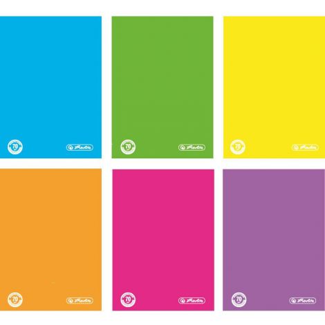 Zeszyt Herlitz Color Blocking B5/120 kratka